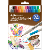 Artline Supreme Brush Pen | 24-Pack